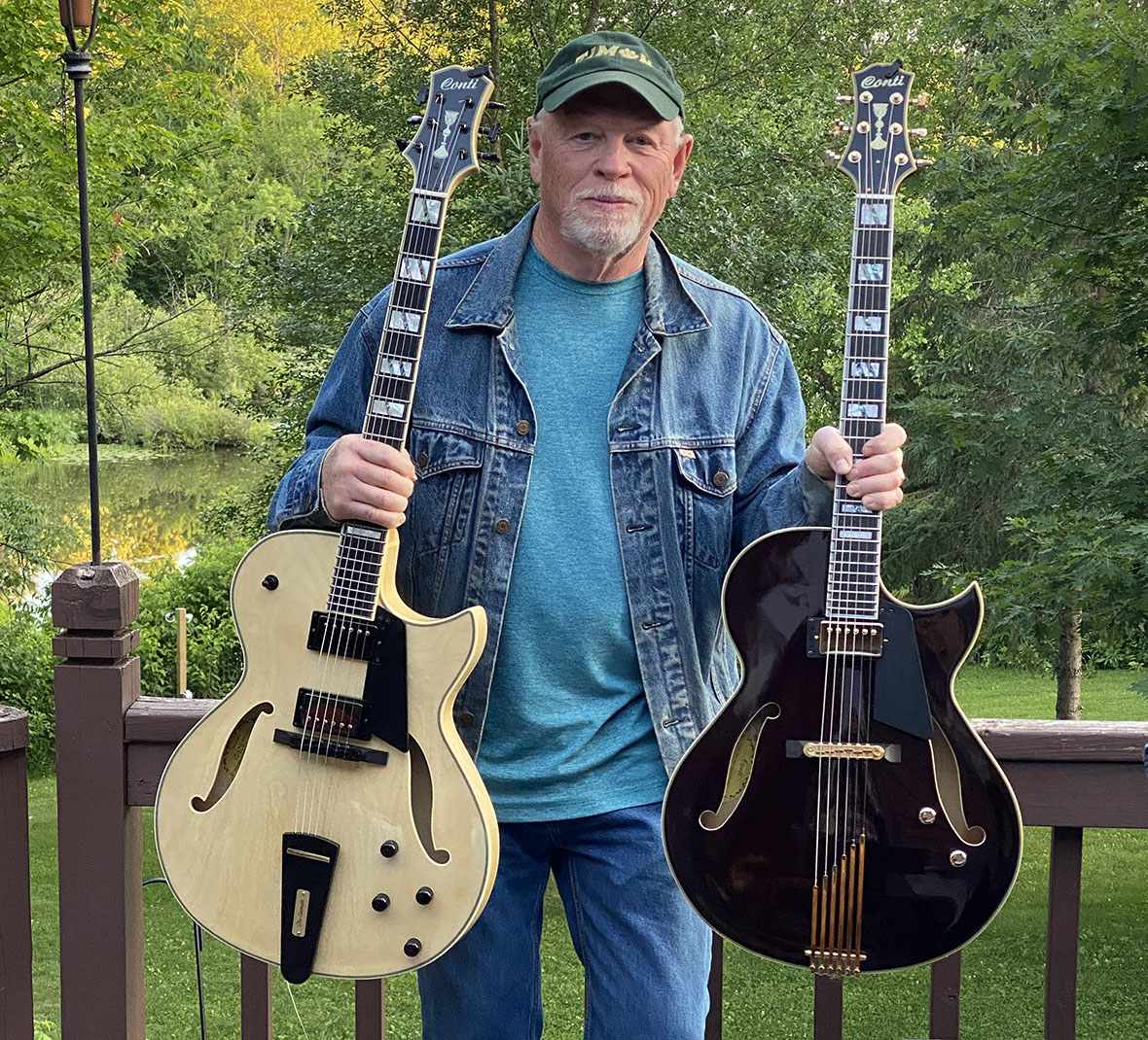 Jack Marchewka joins the Two Conti Club with the acquisition of his second Entrada archtop jazz guitar!